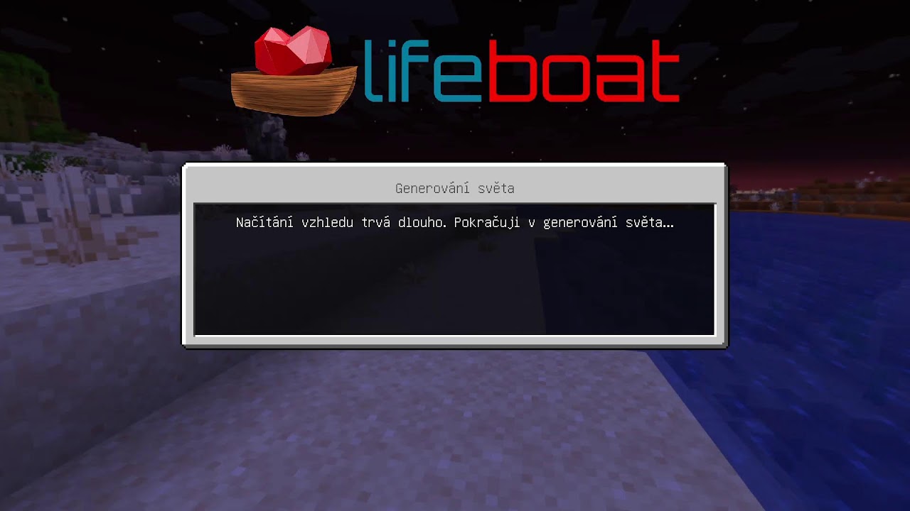 Pokračuje sa minecrafte