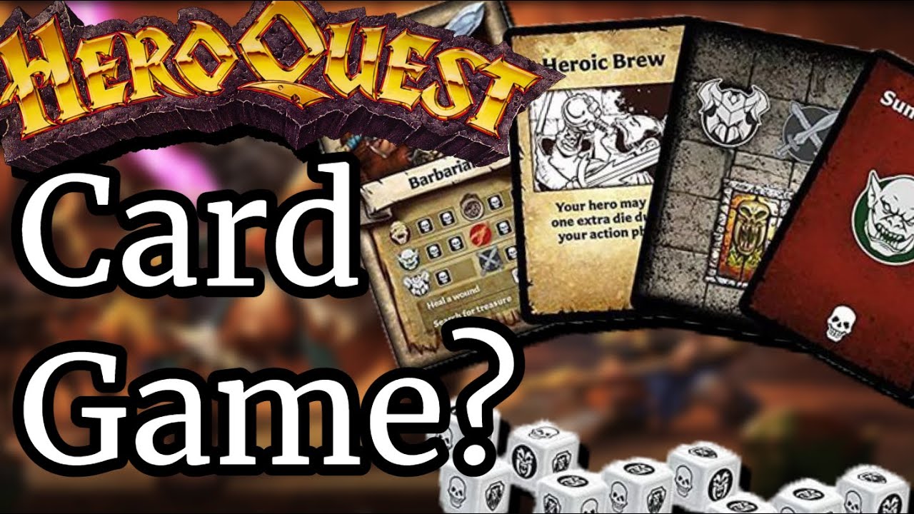 There's a Heroquest Card Game? | Heroquest The Card Game Reveal
