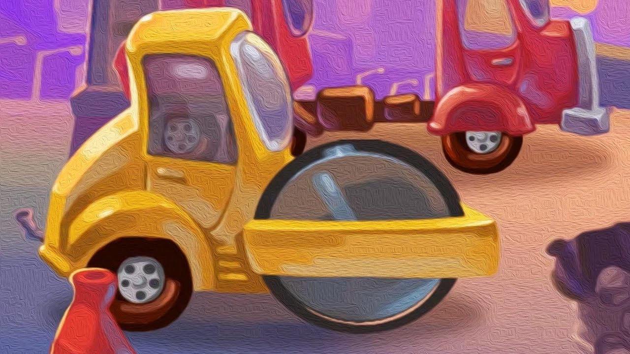 Funny Cars For Kids Children Car Games for Android Bulldozer Crane