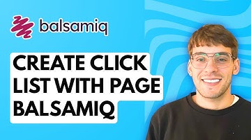 How to Create Click List with Page in Balsamiq [2025 Guide]