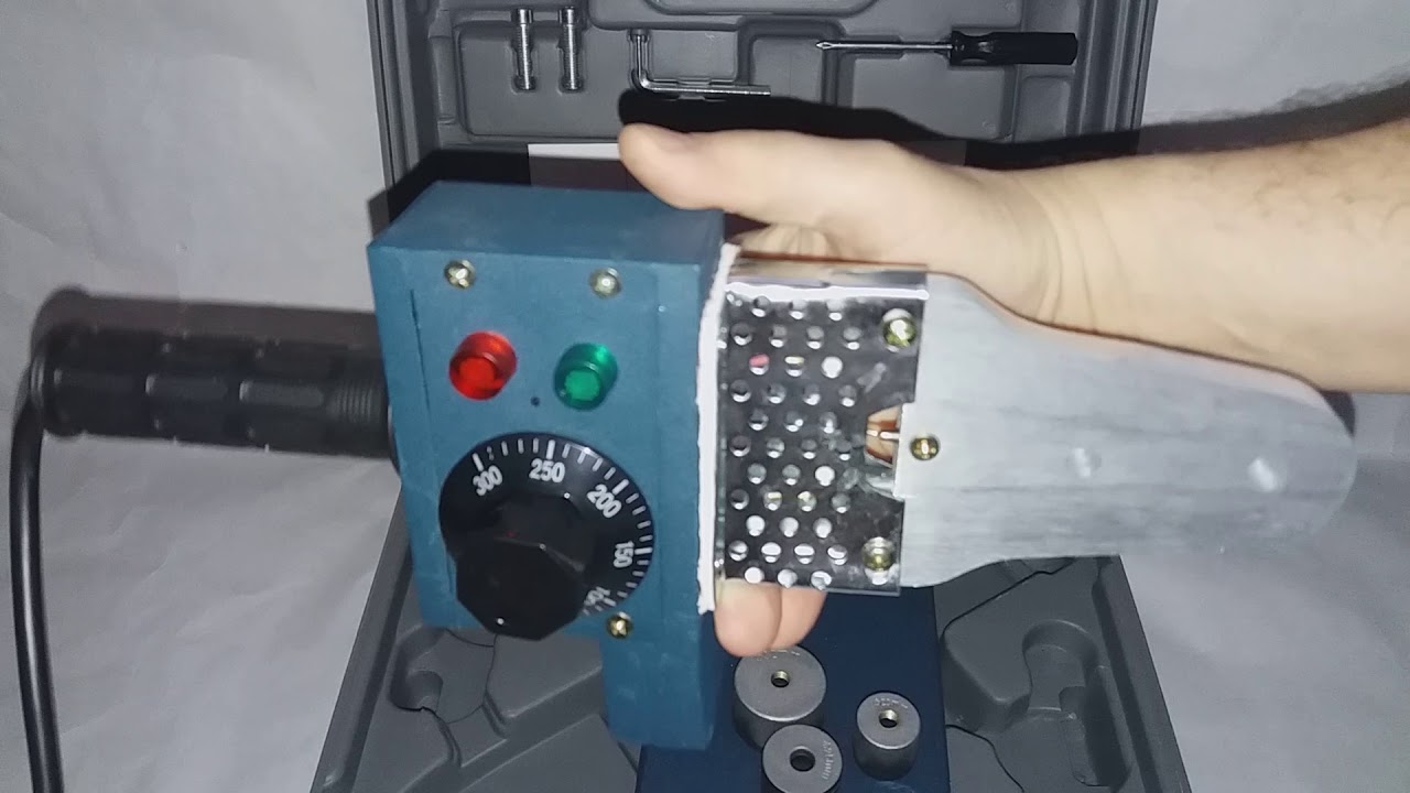 Паяльник для пластиковых труб Темп ППТ-1200 - YouTube