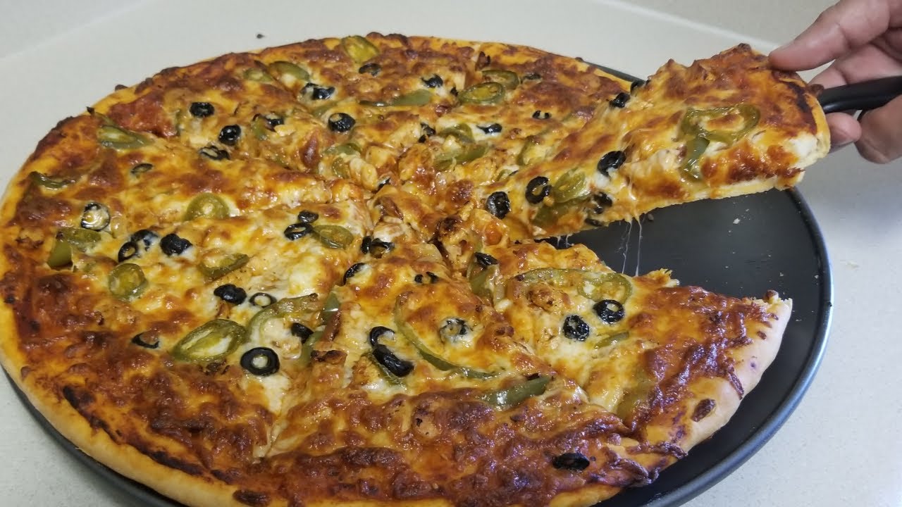 Chicken Cheese Pizza Prefect Pizza Dough Recipe How to make Prefect