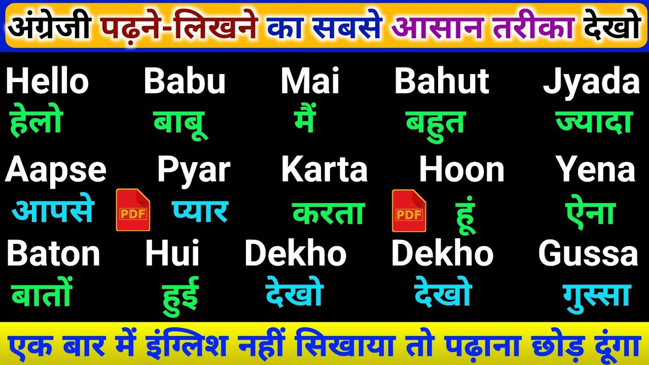 WhatsApp और Facebook पे चैटिंग करना सीखें | English Padhna Kaise Sikhe | Learn English For Basic