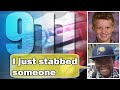 Suicidal 12 year old boy stabs 9 year old boy and calls 911