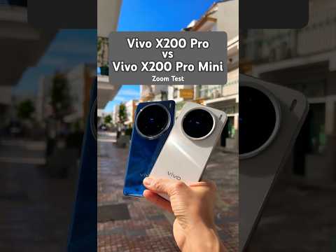 Vivo X200 Pro vs X200 Pro Mini CAMERA TEST: the best zoom!