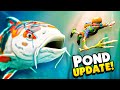 A GIANT FISH Crushed Me In It's MOUTH in Grounded Pond Update