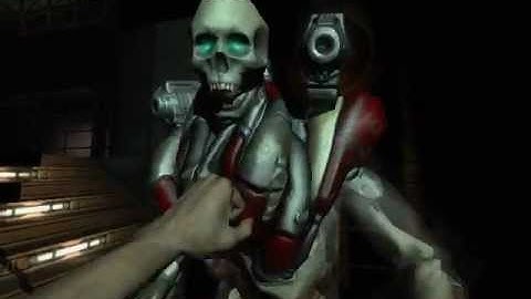 DOOM 3 Nightmare Walkthrough Monorail Skybridge