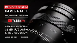 Red Dot Forum Camera Talk: Leica APO-Summicron 35mm f/2 ASPH