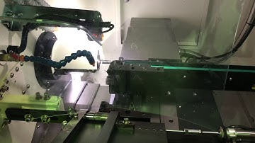 HC-30N gang type CNC lathe + W-type SPM(Front side feeding, Manual feeding & auto loading/unloading)