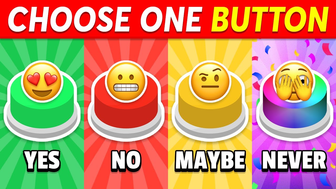 Choose One BUTTON...! GIRL vs BOY vs BOTH 🔵🔴🌈