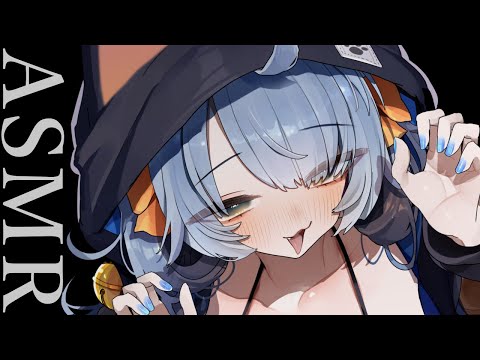 【ASMR】ねこは膝で丸くなる♡【囁き/吐息】