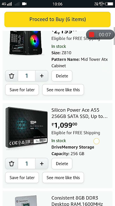 Intel core i5 3470 pc build under 10000 // #pc #gamingpc #gaming #intelhd #i53470 #budgetpc #shorts