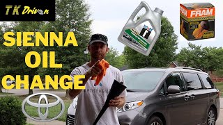 How to change the oil in a Toyota Sienna