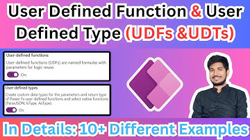 User Defined Function UDFs In Power Apps