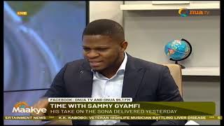 The President didn't address the Nation's problem. He failed all of us- Sammy Gyamfi on #SONA2024
