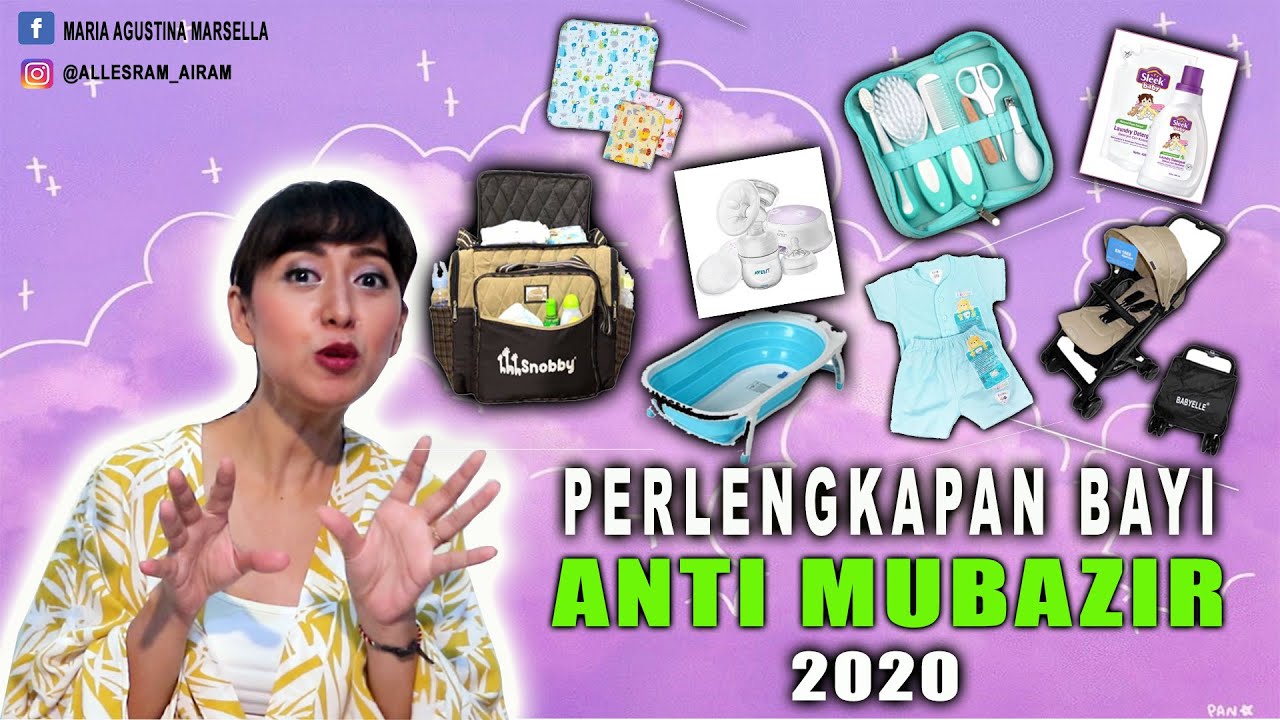 LIST PERALATAN BAYI BARU LAHIR ANTI MUBAZIR UPDATE 2022 