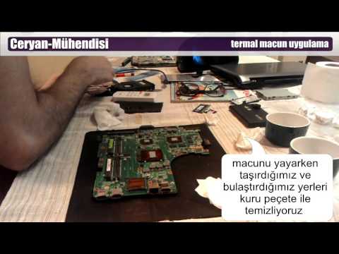 Termal Macun Nasıl Sürülür? - Notebook Termal Macun Değişimi