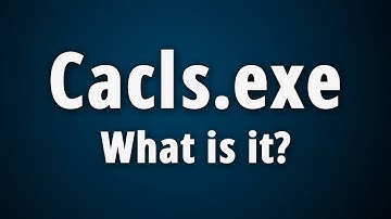What is cacls.exe? [Quick Basic Information]