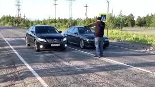 BMW E39 530  vs  CAMRY 3,5