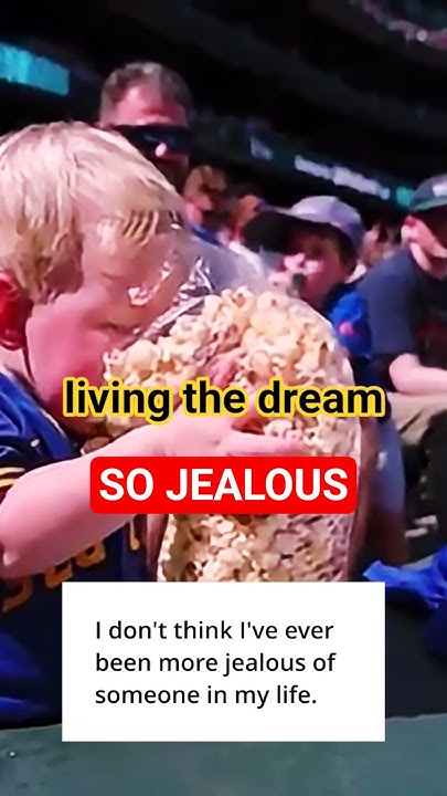 This Kid Is Living Every Fan's Dream! - YouTube
