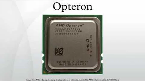 AMD Opteron處理器: 強力多核心