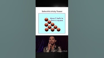 Only genius can form a square 😧🤯 | brain test #shorts #ytshorts #riddles #puzzle