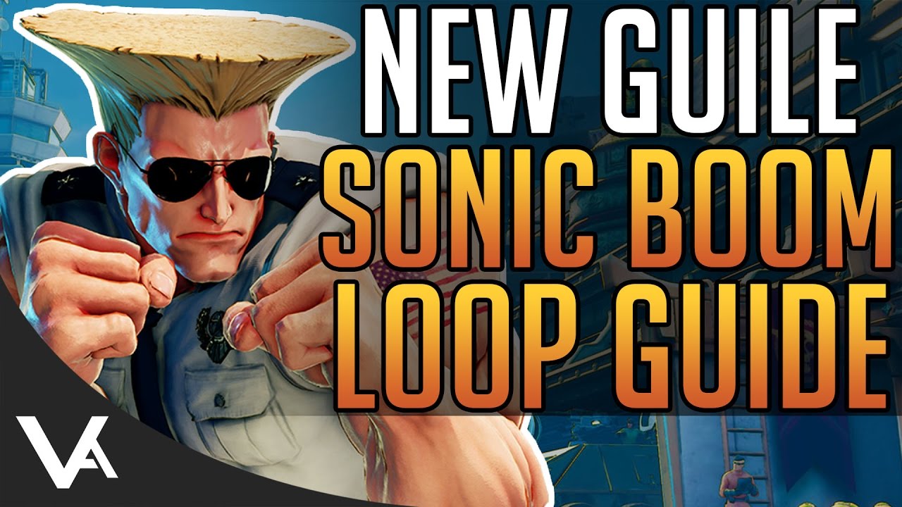 Ultra Street Fighter IV - PS4 Guile sonic boom glitch - video