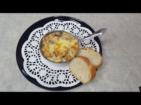 Julienne with Mushrooms and Chicken/Жульен с грибами