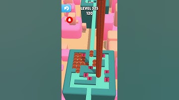 Stacky Dash | Relaxing & Satisfying game #shorts #youtubeshorts #viral #trending