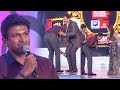 Puneeth rajkumars beautiful moment to receive award from legends sridevi and chiranjeevi at siima