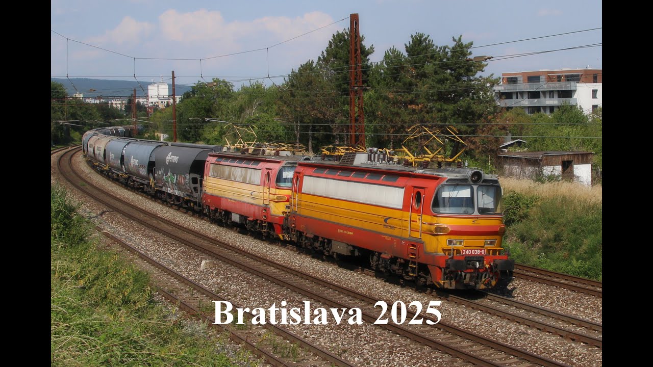 Vlaky/Trains - Bratislava (SK) 2025