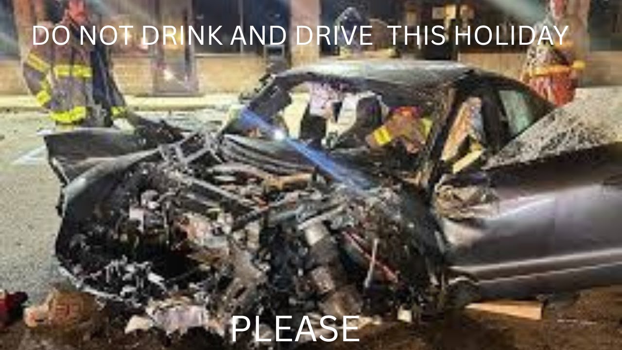 DO NOT DRINK AND DRIVE THIS HOLIDAY, OR EVER!
