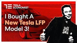 Tesla LFP Model 3 Standard Range Review & Test Drive