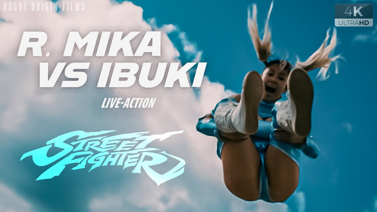 Street Fighter Episode 2 Live-Action | Best Friends Forever | R. Mika Vs Ibuki
