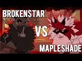 Brokenstar vs Mapleshade. Epic Rap Battles of Warriors #15