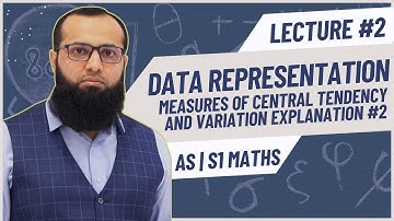 AS Maths S1 Data Representation | Measures of Central Tendency Lecture 2 | Sir Sufyan Irfan Mewawala