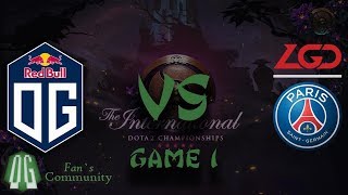 OG vs PSG.LGD - Game 1 - The International 2019 - Main Event. screenshot 5