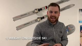 Struggle to Ski parallel? You are probably hitting the “intermediate plateau” #indoorskiingtips ⛷
