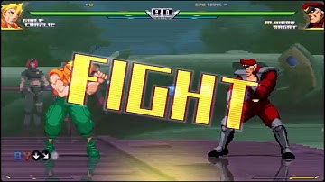 CXS - Charlie Nash/Guile Vs. M.Bison/Sagat | Capcom X SNK - Ikemen ONLINE 60fps