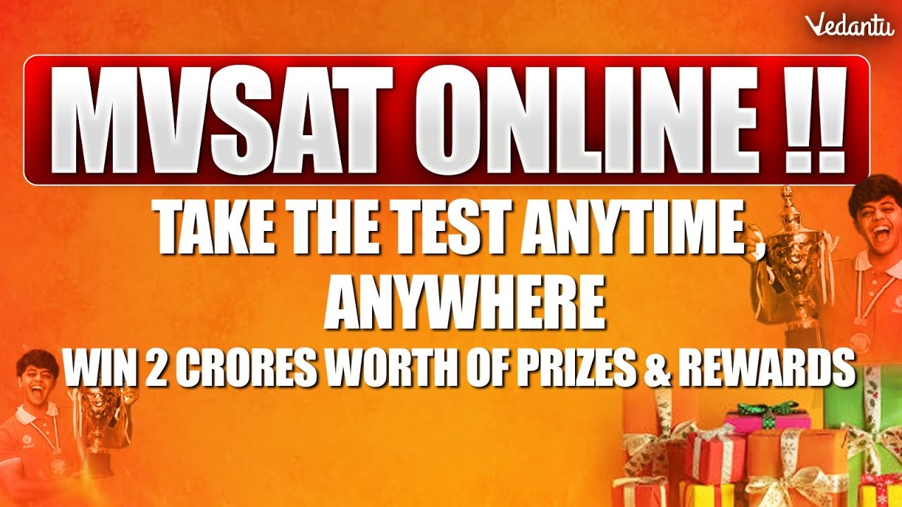 🎓 Take MVSAT Online – Anytime, Anywhere | Take The Test From Home | Huge Rewards & Scholarships!