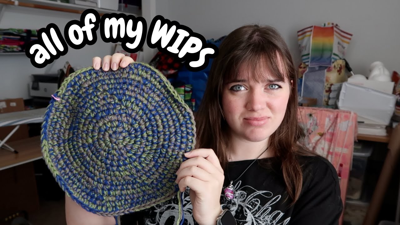 fix it, finish it, frog it - ALL of my WIPS - YouTube