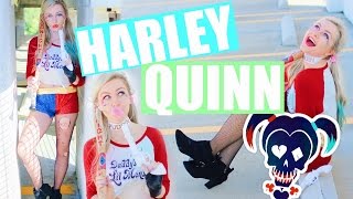 DIY Harley Quinn Halloween Costume 2016!!!!!! screenshot 5