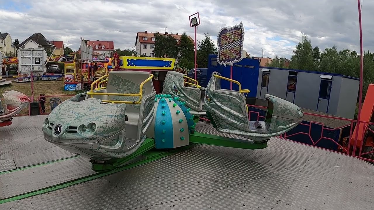 Karuzela Break Dance (Lunapark Josef Pech) On ride 1 - Rewal - Lipiec 2022