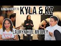 Waleska & Efra react to KYLAborations: Lauryn Hill Medley (cover) by Kyla and KZ 🇵🇭 | REACTION