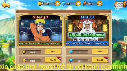 Đại Chiến Nhẫn Giả - code mới cực ngon ! NTT Gaming