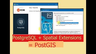 How to Download and Installing PostgreSQL: PostGIS spatial extension setup
