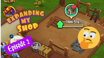 SHOP TITANS | Expand Your Shop Gameplay Tutorial Walkthrough (Part 2) iOS Android Mobile Gameplay 🎮