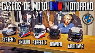 Largo Arrepentimiento Mala suerte ASI SON LOS CASCOS DE MOTO BMW MOTORRAD - YouTube