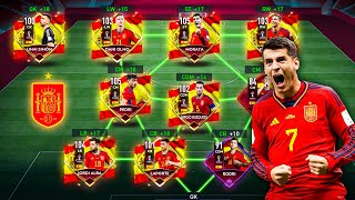 I Built Best Spain Squad 2022 World Cup - FIFA Mobile 23
