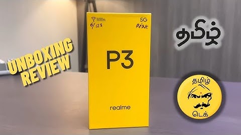REALME P3 5G- Honest Review - Tamil